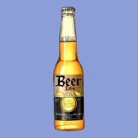 Yellow Beer Bottle Long Sleeve Tee | Teevron