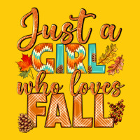 Just A Girl Who Loves Fall Premium Hoodie | Teevron