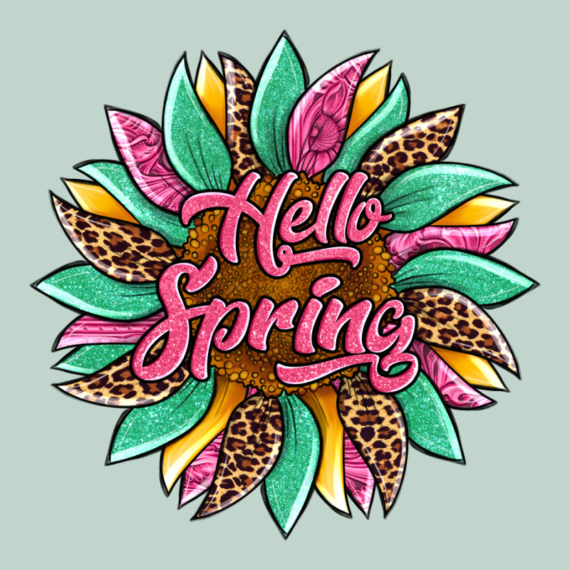 Hello Spring Sunflower Zipper Hoodie by Artiststas | Teevron
