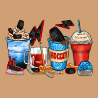 Hockey Begins After Coffee Cups Vintage Tee | Teevron