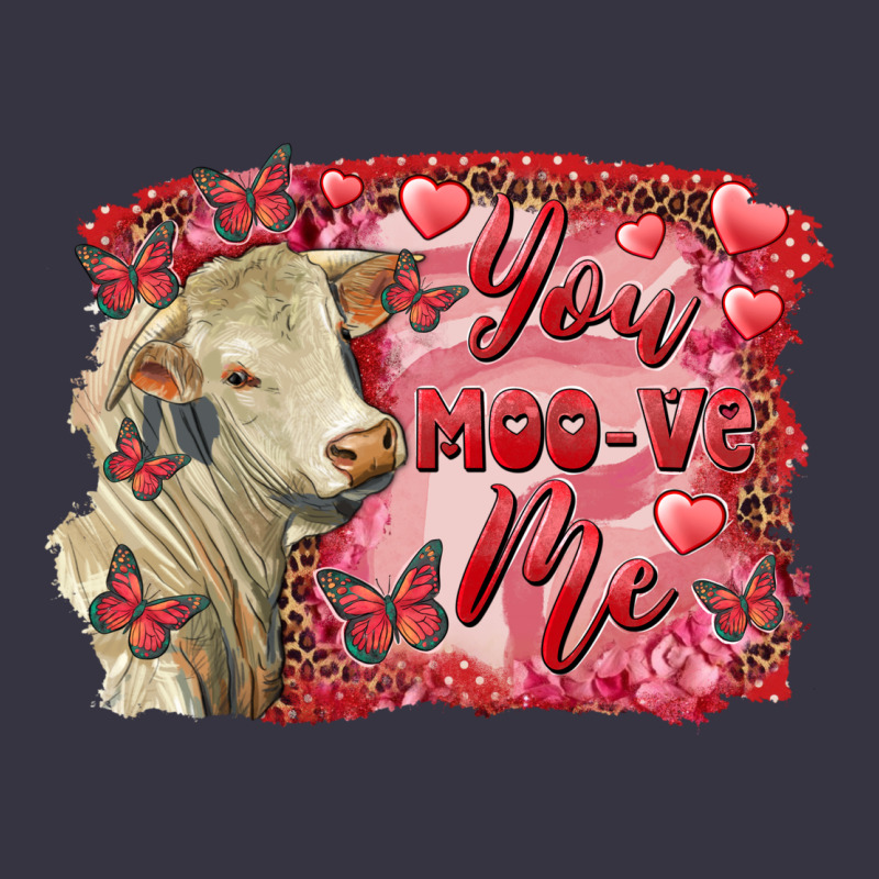 Valentine's Day You Moo Ve Me Charolais Cow Vintage Hoodie by RanaPortraitStore | Teevron