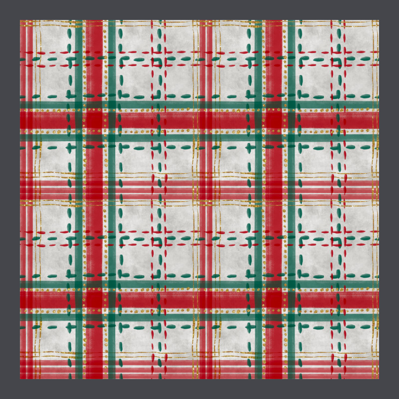 Christmas Plaid Seamless Pattern Long Sleeve Tee by BundleAndBundleShop | Teevron