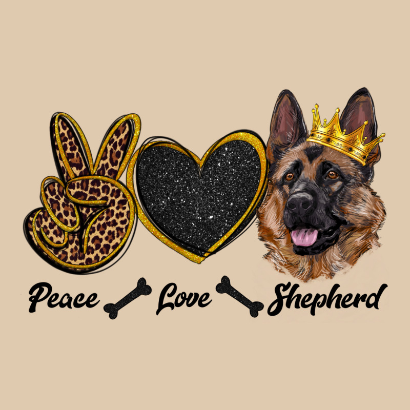 Peace Love Shepherd Heavyweight Sweatshirt by RanaPortraitStore | Teevron