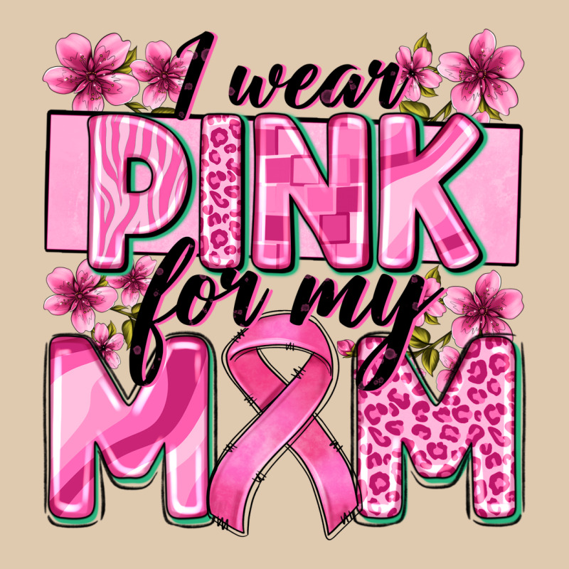 I Wear Pink For My Mom Heavyweight Sweatshirt by Zillion Design Studio | Teevron