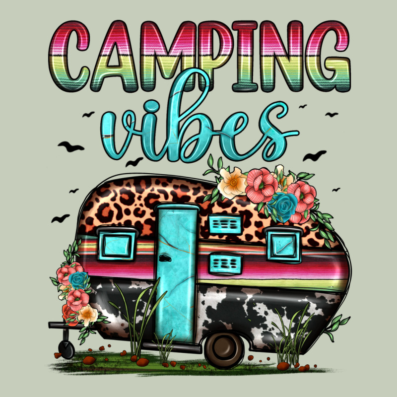Camping Vibes Long Sleeve Tee by JahusDesignShop | Teevron