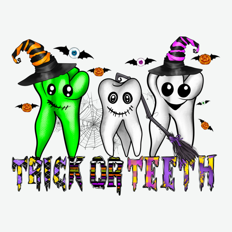 Trick Or Teeth Urban Heavy Tee by CowhideDigitalArt | Teevron