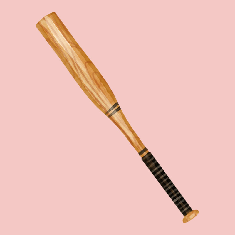 Wooden Softball Bat Urban Heavy Tee by FaDigitalArtStudio | Teevron