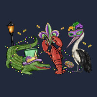 Mardi Gras Alligator Crawfish Pelican Premium Sweatshirt | Teevron