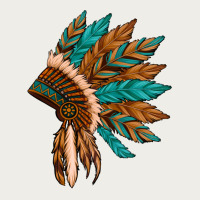 Native American Indian Headdress Zipper Hoodie | Teevron