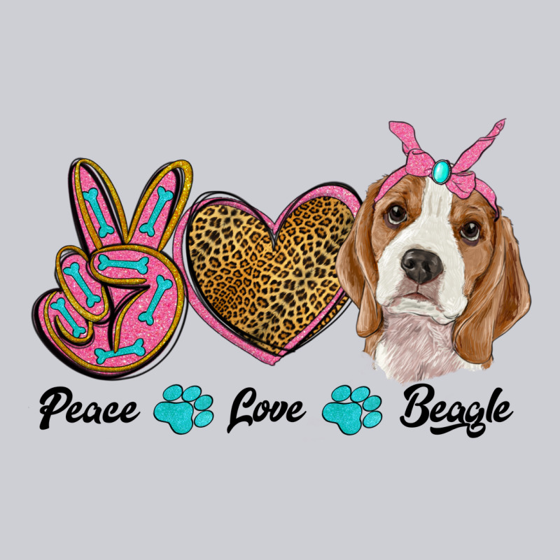 Peace Love Beagle Heavyweight Sweatshirt by RanaPortraitStore | Teevron