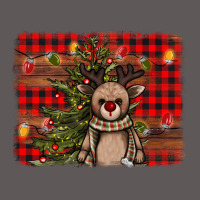 Reindeer Trees Background Premium Hoodie | Teevron