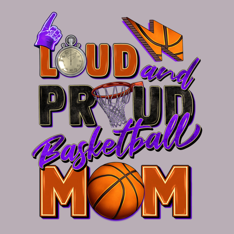 Loud And Proud Basketball Mom Vintage Tee by Zillion Design Studio | Teevron