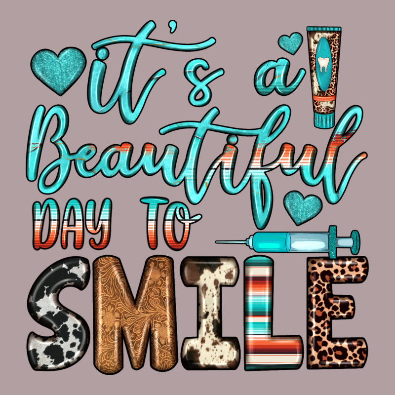 It’s A Beautiful Day To Smile Vintage Hoodie by JahusDesignShop | Teevron