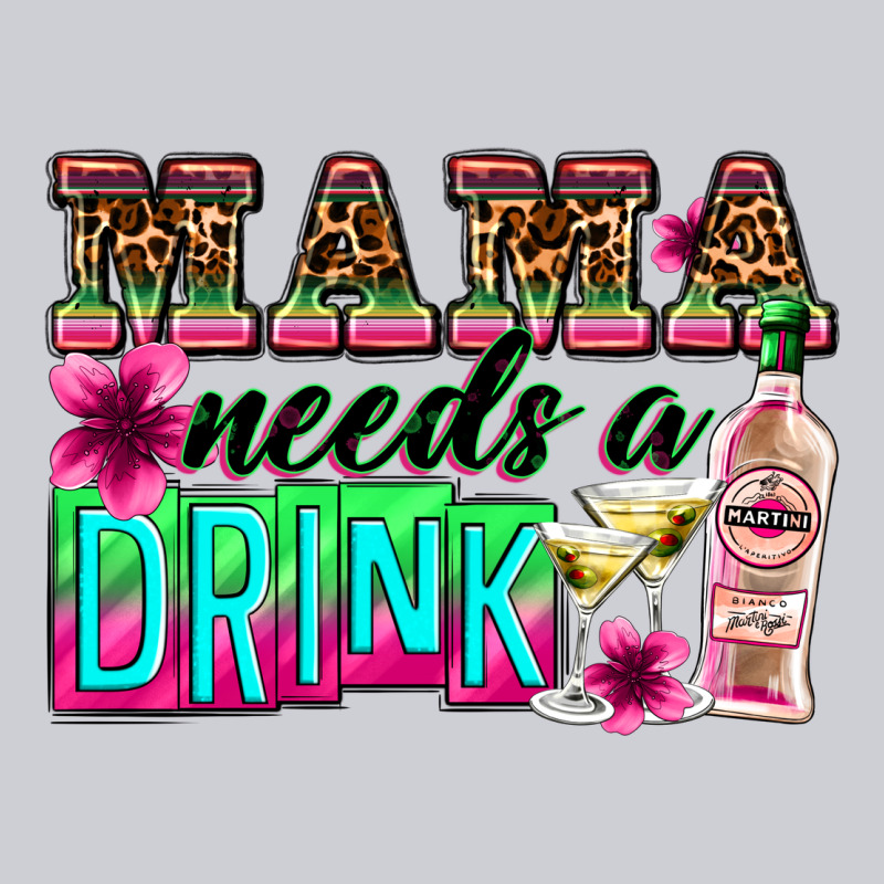 Mama Needs A Drink Heavyweight Sweatshirt by Zillion Design Studio | Teevron