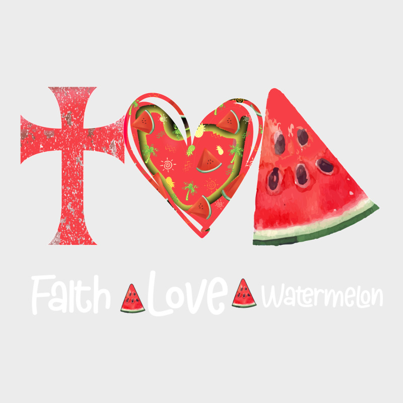 Faith Love Watermelon Urban Hoodie by Bettercallsaul | Teevron
