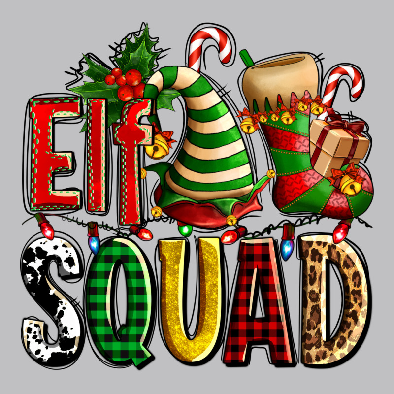 Elf Squad With Elf Hat And Socks Long Sleeve Tee by AdoDesignShop | Teevron