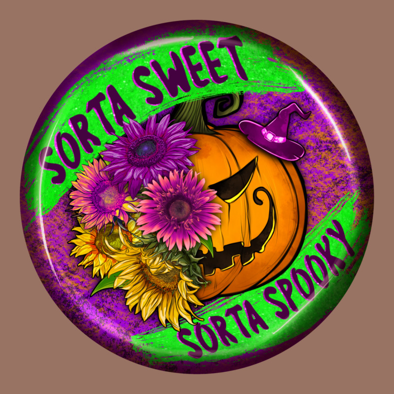 Halloween Round Earrings Premium Hoodie by BundleAndBundleShop | Teevron