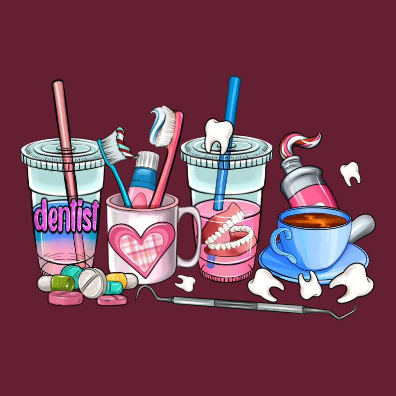 Dentist Coffee Cups Classic Tee by AdoDesignShop | Teevron