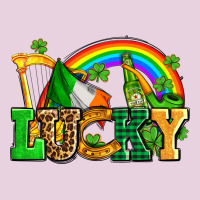 Lucky With St Patricks Elements Ladies Tee | Teevron