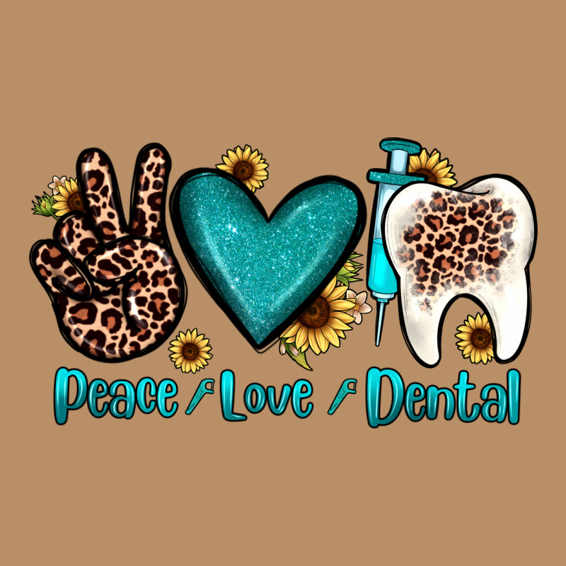Peace Love Dental Vintage Hoodie by JahusDesignShop | Teevron