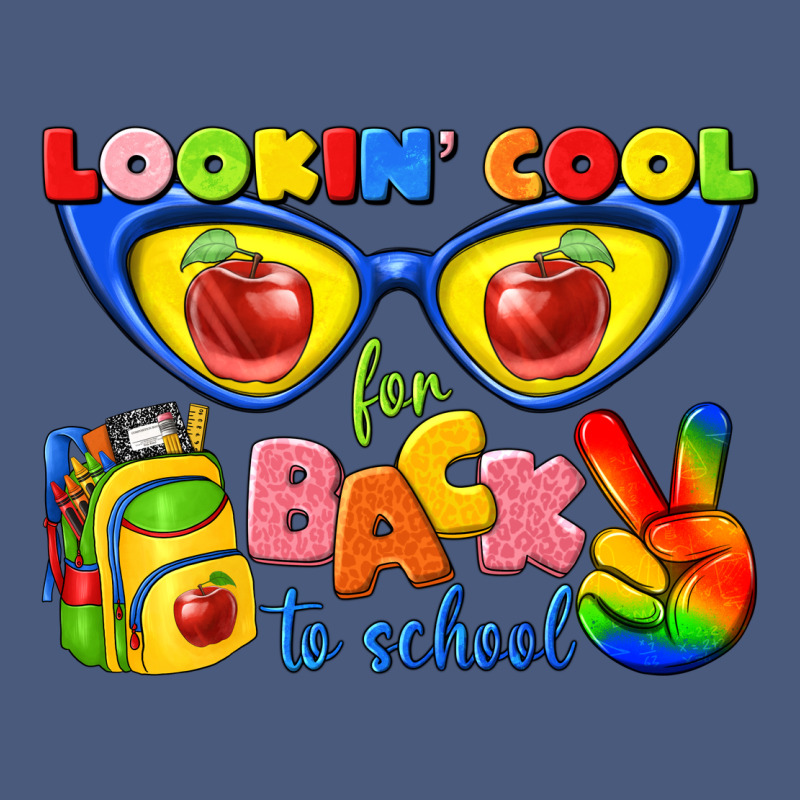 Looking Cool For Back To School Vintage Hoodie by texasbilliewilder | Teevron
