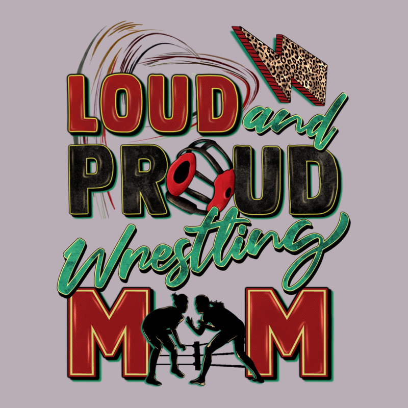 Loud And Proud Wrestling Mom Vintage Tee by Zillion Design Studio | Teevron
