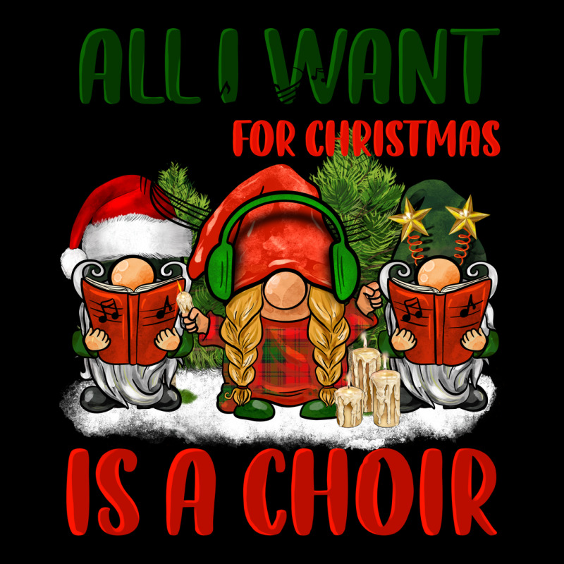 All I Want For Christmas Is A Choir Premium Tee by BarkalooDesign | Teevron