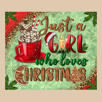 Just A Girl Who Loves Christmas Mousepad Classic Tee | Teevron