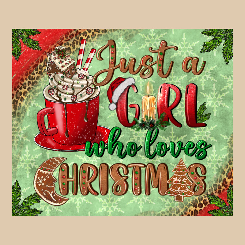 Just A Girl Who Loves Christmas Mousepad Classic Tee by BundleAndBundleShop | Teevron