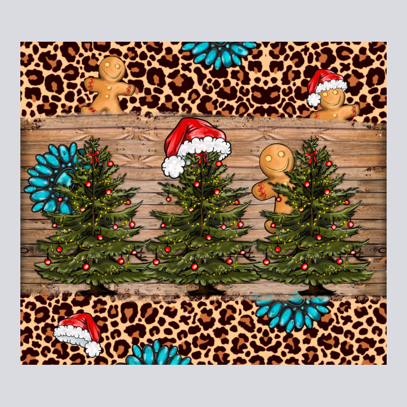 Christmas Trees Leopard Zipper Hoodie by AdoDesignShop | Teevron