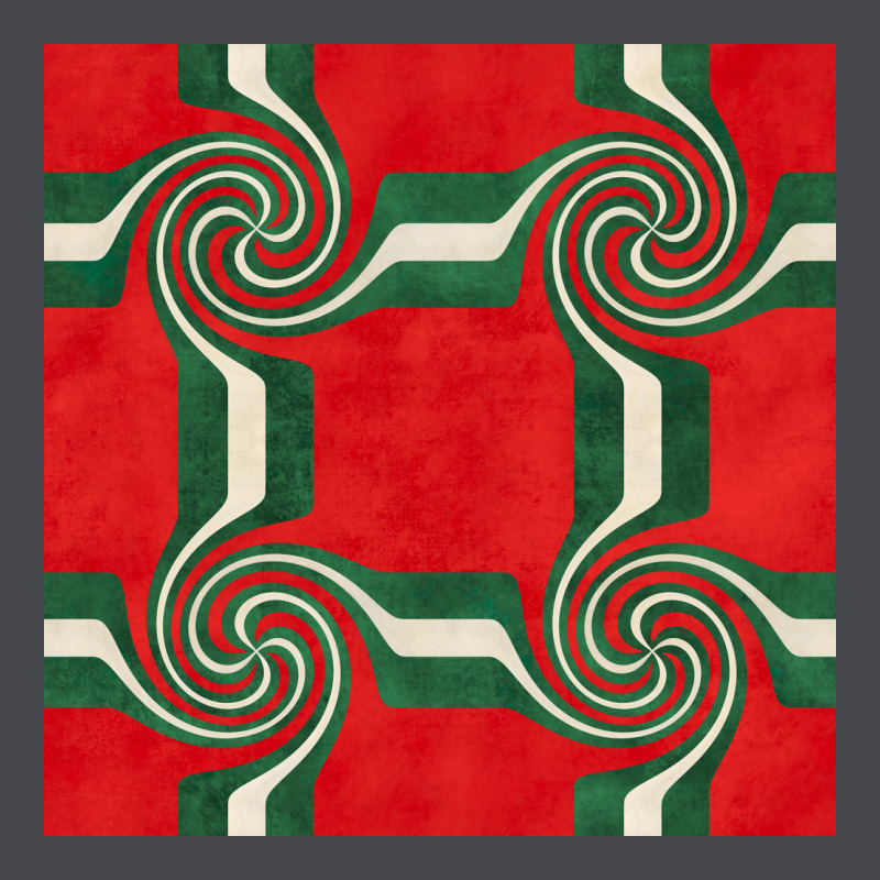 Retro Christmas Seamless Pattern Long Sleeve Tee by BundleAndBundleShop | Teevron