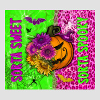 Sorta Sweet Sorta Spooky Tumbler Premium Hoodie | Teevron