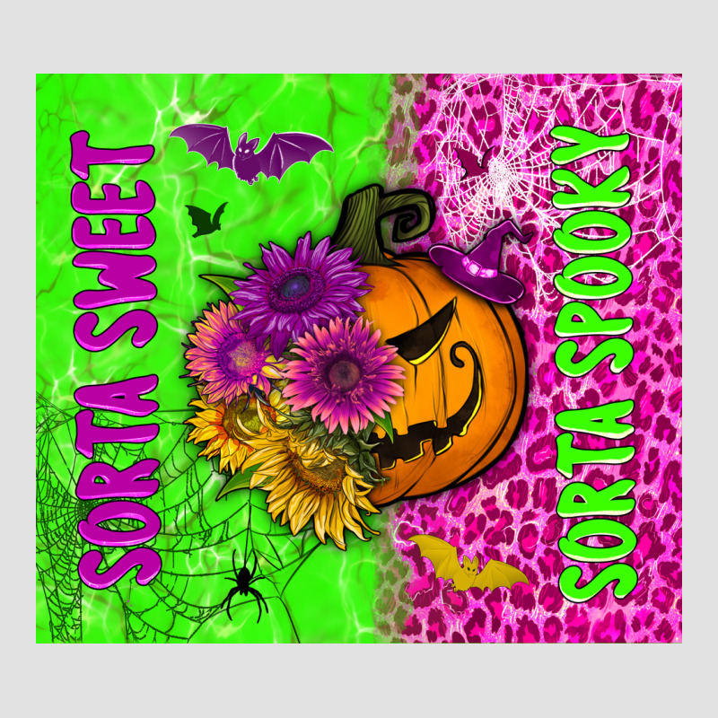 Sorta Sweet Sorta Spooky Tumbler Premium Hoodie by BundleAndBundleShop | Teevron