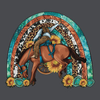 Bucking Bronco Rodeo Rainbow Zipper Hoodie | Teevron