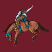 Bucking Bronco Cowboy Rodeo Zipper Hoodie | Teevron