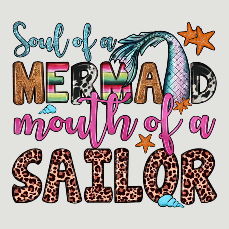 Soul Of A Mermaid Mouth Of A Sailor Classic Tee by JahusDesignShop | Teevron