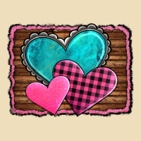 Valentine's Day Hearts Turquoise Heart Premium Hoodie | Teevron