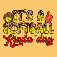 It S A Softball Kinda Day Vintage Hoodie | Teevron
