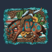 Bucking Bronco Cowboy Rodeo Cactus And Sunflowers Zipper Hoodie | Teevron