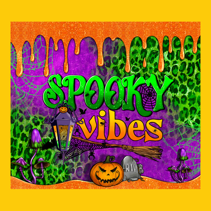Spooky Vibes Tumbler Premium Hoodie by BundleAndBundleShop | Teevron