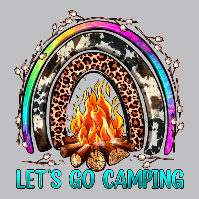 Let's Go Camping Rainbow Long Sleeve Tee by JahusDesignShop | Teevron