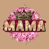 Mama With Round Leopard Vintage Tee | Teevron