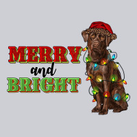 Merry And Bright Labrador Heavyweight Sweatshirt | Teevron