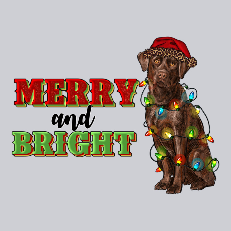 Merry And Bright Labrador Heavyweight Sweatshirt by RanaPortraitStore | Teevron