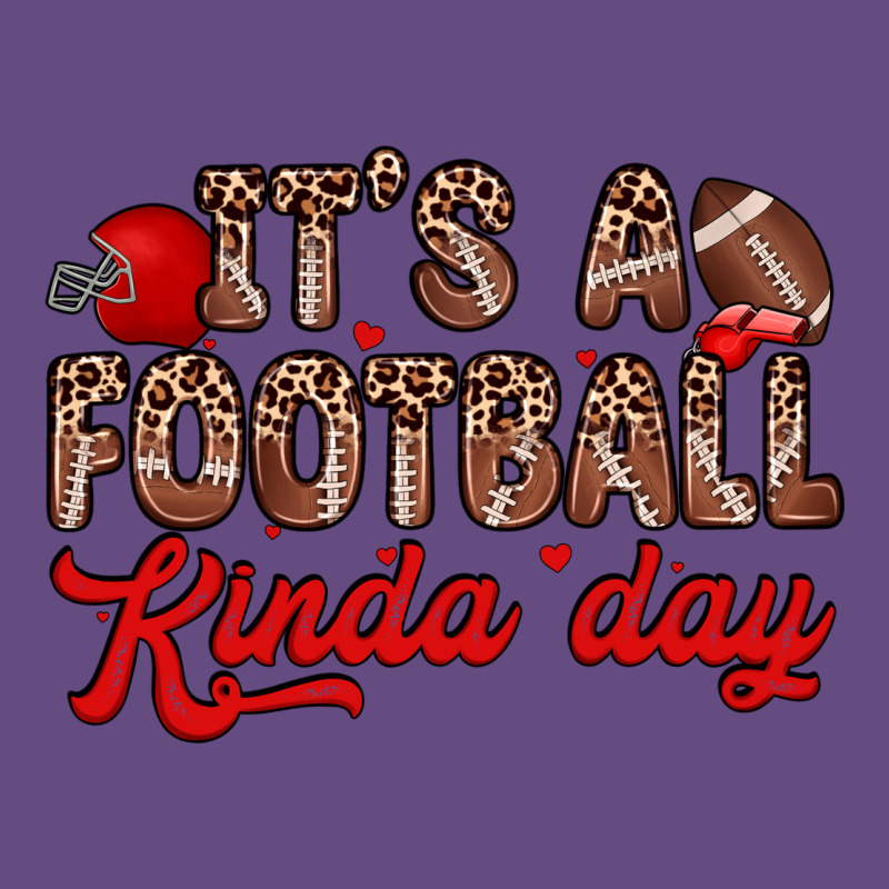 It S A Football Kinda Day Vintage Hoodie by Zillion Design Studio | Teevron