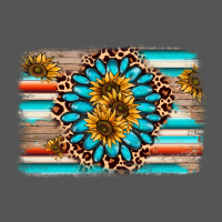 Gemstone Sunflower Background Zipper Hoodie | Teevron