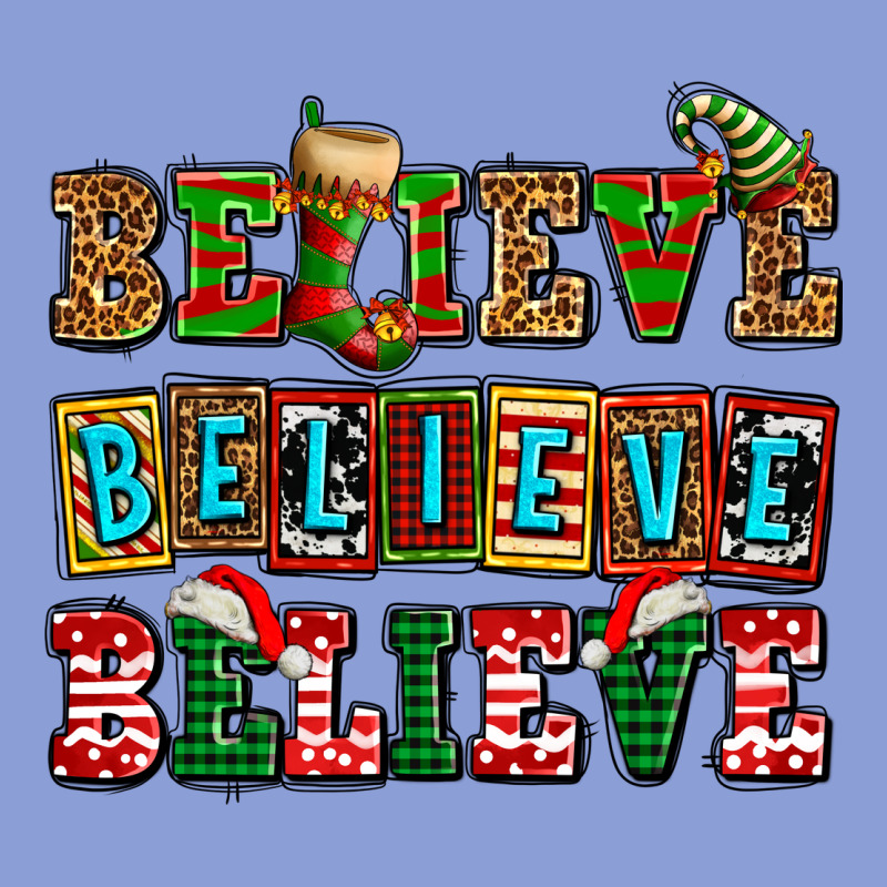 Believe Believe Believe Long Sleeve Tee by AdoDesignShop | Teevron