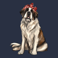 St Bernard With Bandanna Heavyweight Sweatshirt | Teevron