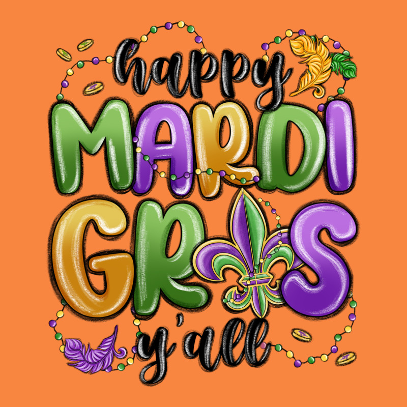 Happy Mardi Gras Y'all Premium Sweatshirt by MaliasSmallBusiness | Teevron