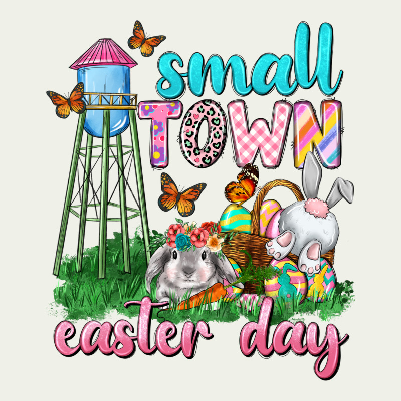 Small Town Easter Day Urban Heavy Tee by Neo Western | Teevron